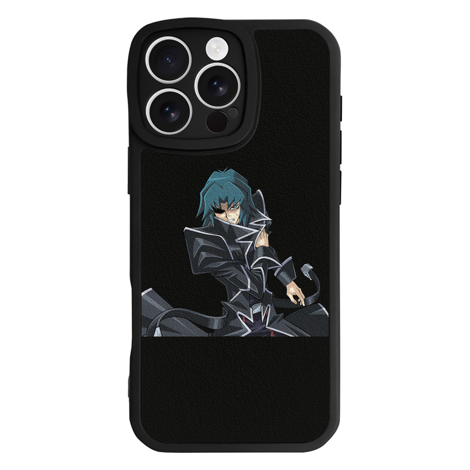 （画像用） 遊☆戯☆王 Yu-Gi-Oh! 【iPhone 16シリーズ対応】シリコンスマホケース（レザー調） 材質：シリコン